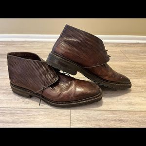 Santoni Mens Chukka Boot